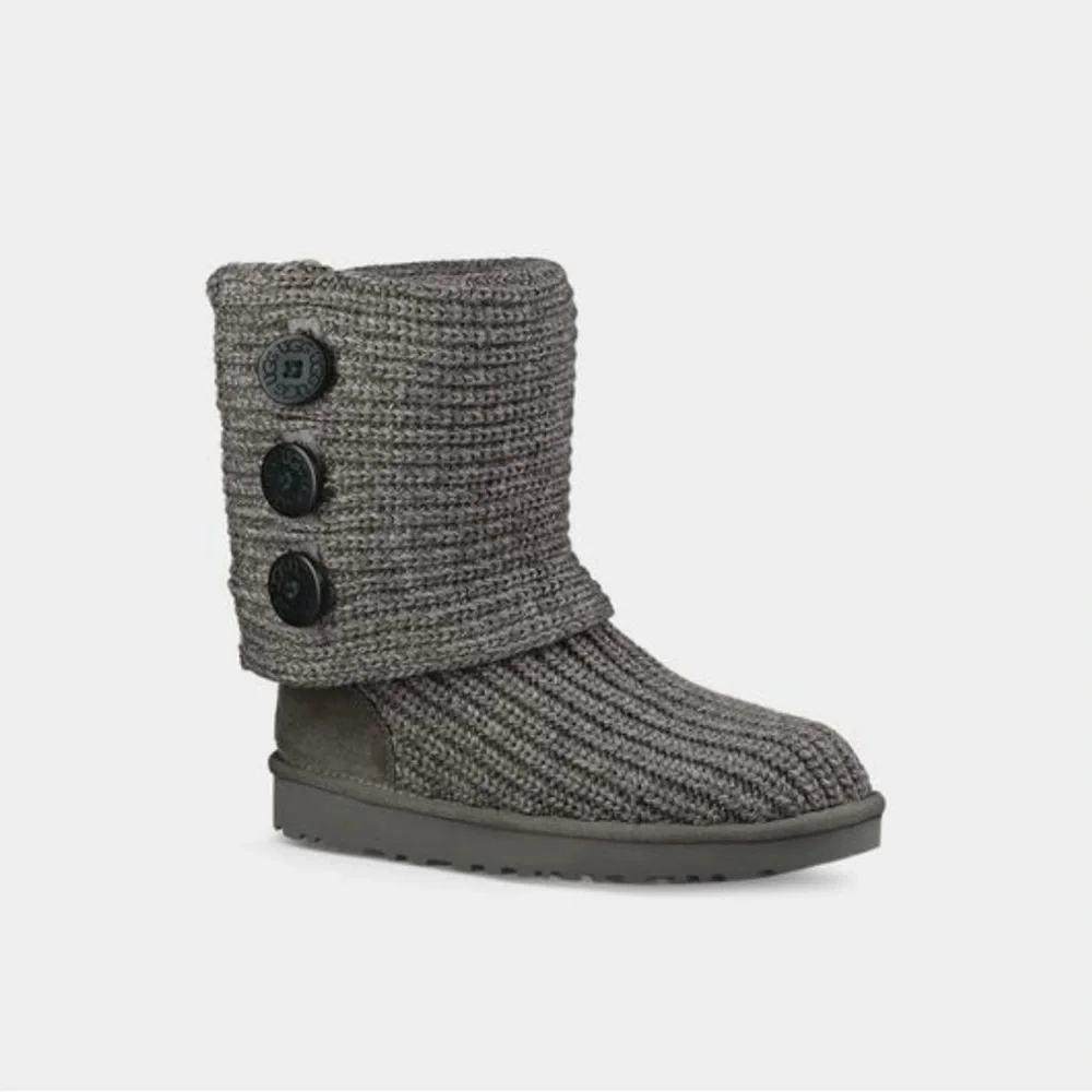 Smokey gray knit Uggs - Picture 6 of 14